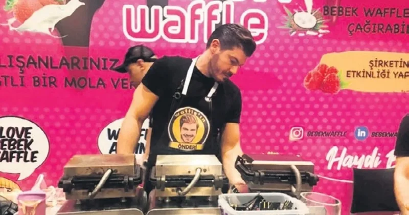 Ünlülerin durağı olan waffle’cıda rezalet