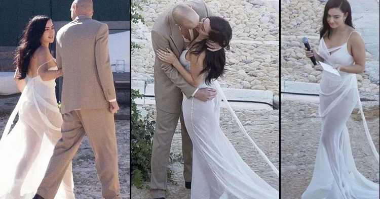 Bir düğün memlekette, bir düğün de yurt dışında... Sonunda hayalindeki gelinliği giydi