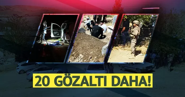 Cenazede dikkat çeken anlar! Batman da bir aile yok olmuştu; 20 gözaltı daha... Husumet iddiası konuşuluyor