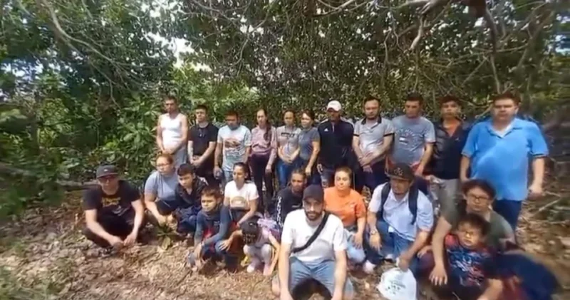 Bu görüntü 5 Eylül 2024 te çekildi, o günden beri bu 23 kişiden haber alınamıyor: 5 i çocuk
