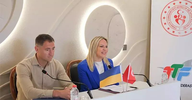 Türkiye ve Ukrayna Tenis Federasyonları arasında İş Birliği Protokolü imzalandı Spor Haberleri