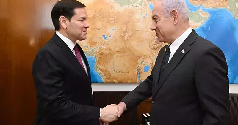 Netanyahu, ABD Dışişleri Bakanı Rubio ile görüştü