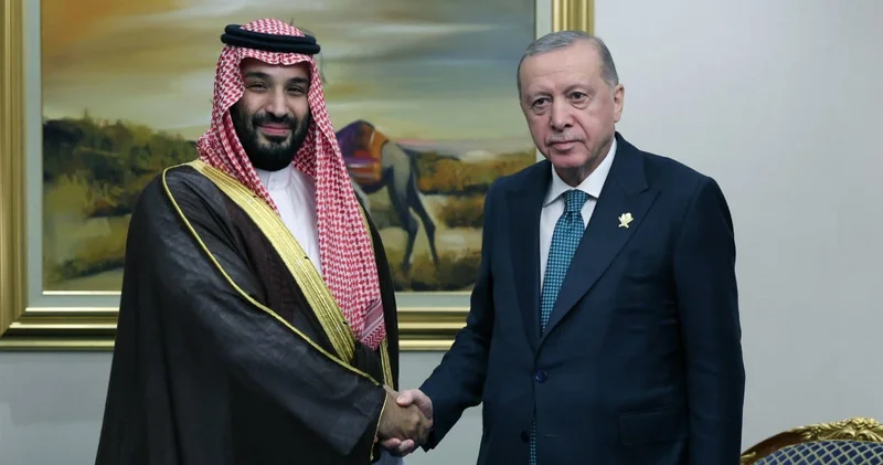 Erdoğan Prens Selman ile bir araya geldi