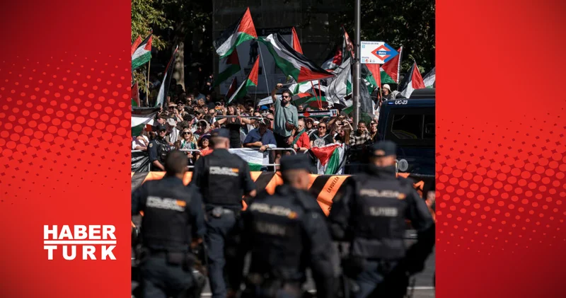 İspanya daki bisiklet yarışının final etabı İsrail karşıtı protesto nedeniyle iptal edildi Dış Haberler