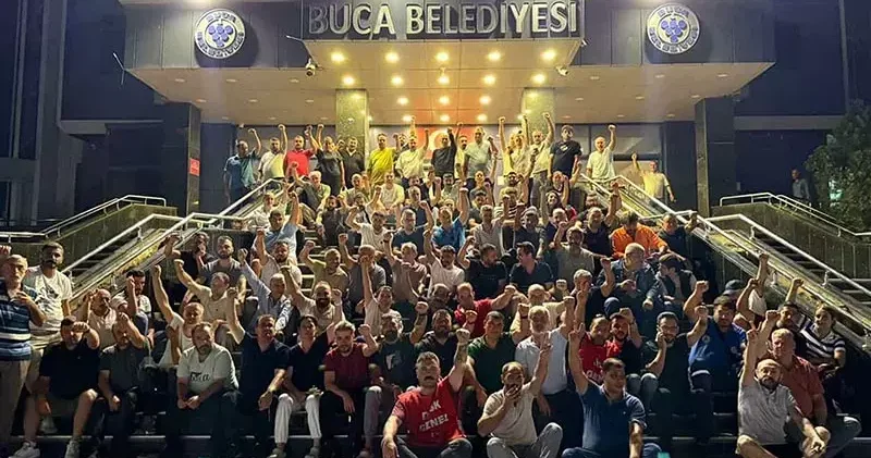 Buca Belediyesi nde iş bırakma eylemi 7 nci gününde