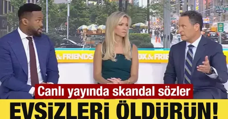 Canlı yayında skandal sözler: Evsizleri öldürün!