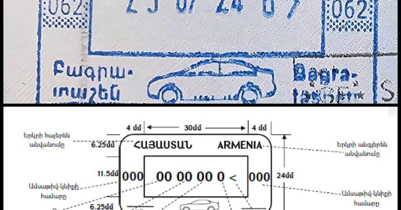 Ermenistan, vize damgasındaki Ağrı Dağı görselini kaldırdı Agos