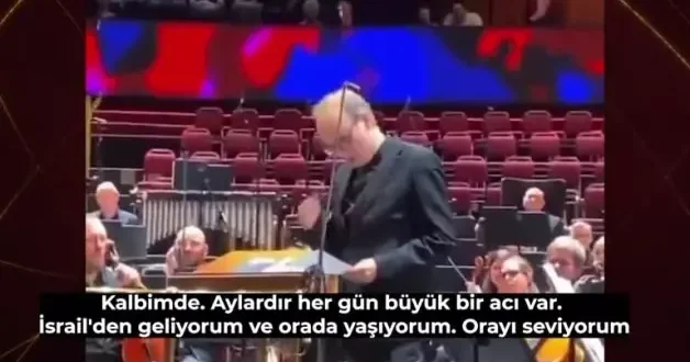 İsrailli orkestra şefi Ilan Volkov Siyonistlerin saldırılarını kınadı Artık İsrail’de sahne almayacağım” dedi