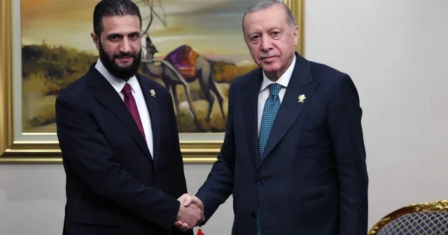 Cumhurbaşkanı Erdoğan Ahmed Şara ve Prens Selman la buluştu VİDEO İZLE