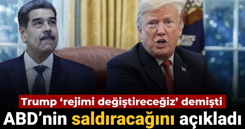 Trump rejimi değiştireceğiz demişti: ABD nin saldıracağını açıkladı