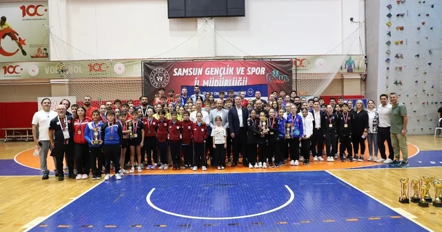 Trampolin Cimnastik Kulüpler Arası Türkiye Şampiyonası Samsun da yapıldı Samsun Haberleri