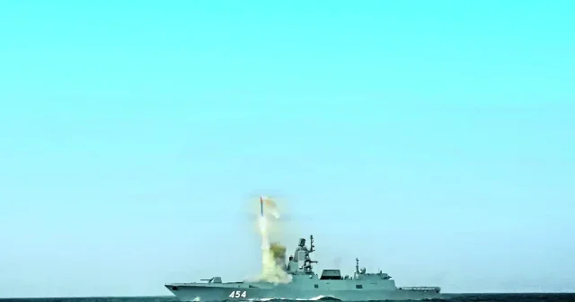 NATO nun ortasında Zircon füzesi ateşledi Dünya Haberleri