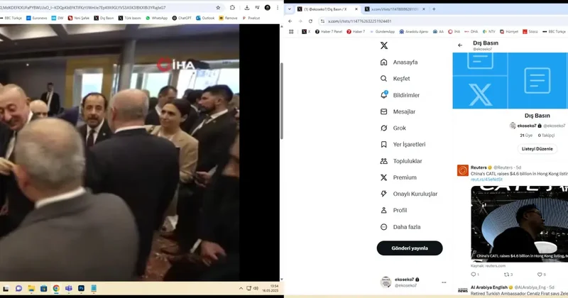 Erdoğan, Aliyev ve Paşinyan dan ayaküstü samimi sohbet