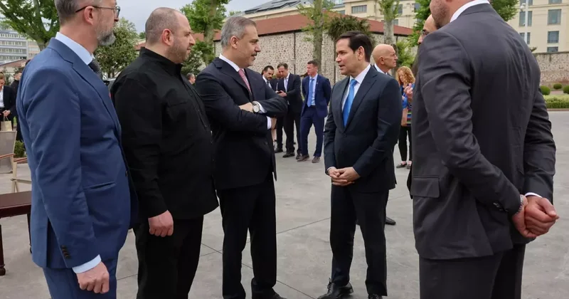 Bakan Fidan ve ABD li mevkidaşı arasında samimi sohbet