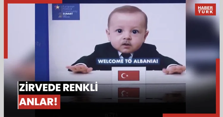 Zirvede renkli anlar!