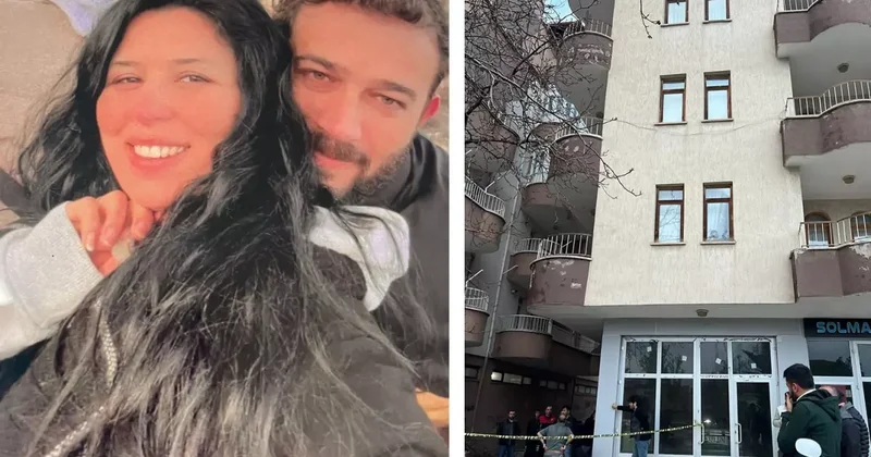 Kocası bıçakladı, kaçarken balkondan düşüp öldü