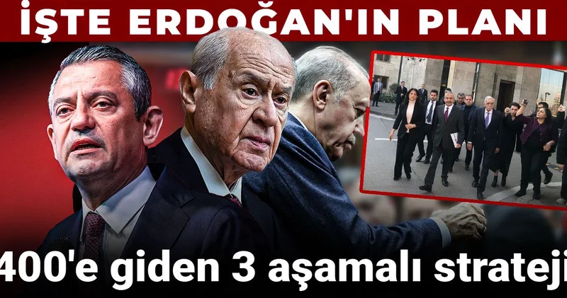 Erdoğan ın 400 oy için planı hazır: İşte 3 aşamalı strateji