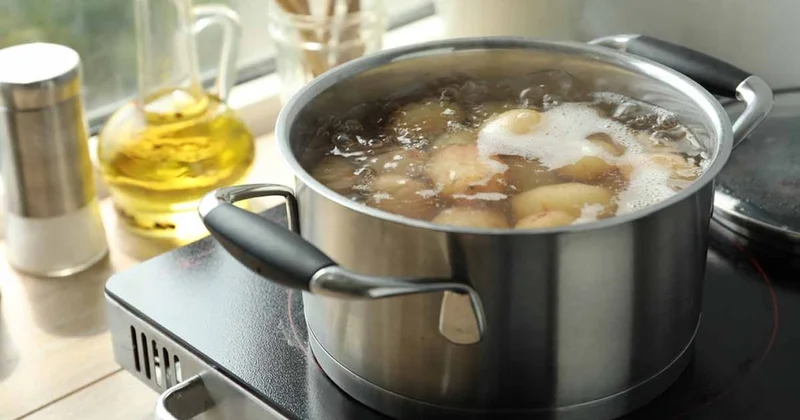 Patates haşlarken oluşan köpük alınmalı mı? Sözcü Gazetesi