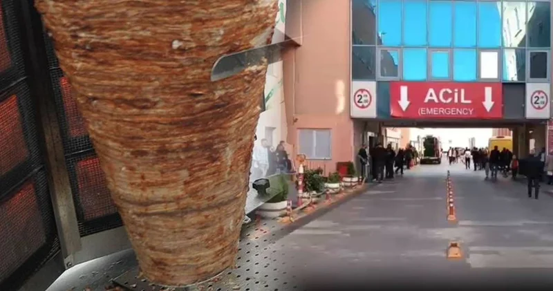Tavuk döner yine zehirledi: 40 öğrenci hastanede