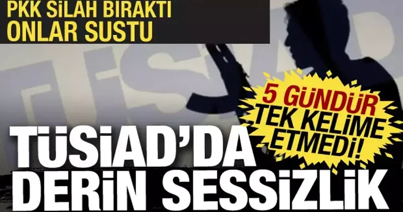 Kayyuma anında tepki PKK nın bitişine suspus: TÜSAİD dan fesih sessizliği