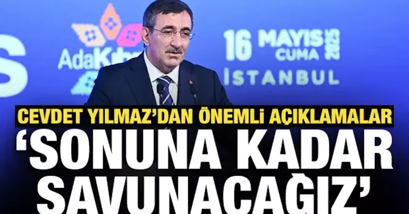 Cevdet Yılmaz: KKTC nin haklı davasını sonuna kadar savunacağız