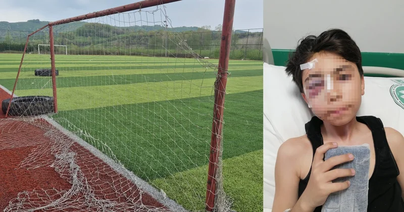 Halı sahada hayat karartan ihmal: Çift görmeye başladı!