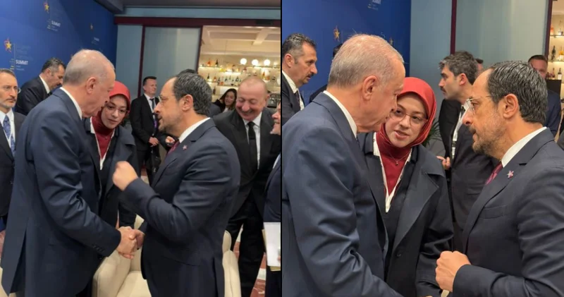 Erdoğan Tiran da GKRY Cuhmurbaşkanıyla bir araya geldi