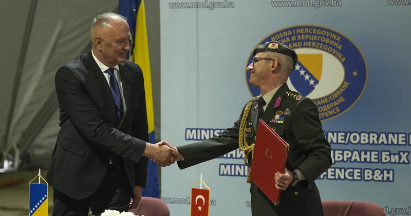 Türkiye den Bosna Hersek in hava savunmasına destek