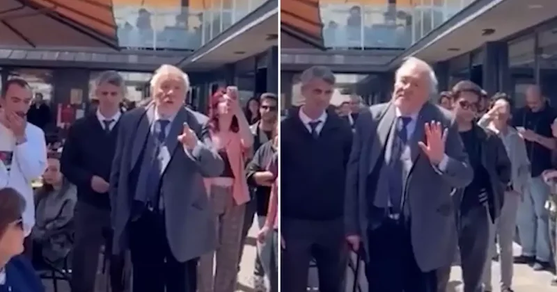 İlber Ortaylı ile öğrenciler arasında tartışma: Bu protestoyu bitirin artık