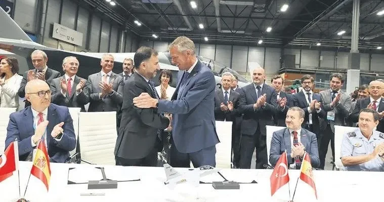 MEVLÜT TEZEL İspanya’ya yerli üretim HÜRJET sattık