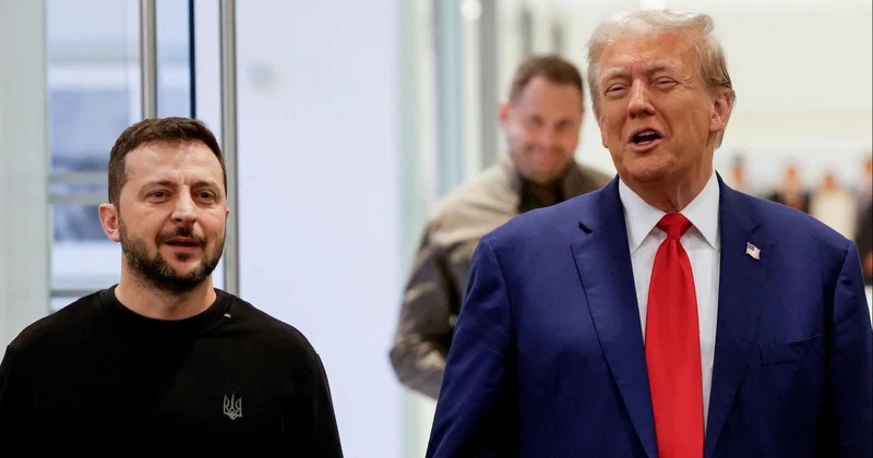 Zelenski ve AB liderleri, ABD Başkanı Trump ile müzakereleri görüştü