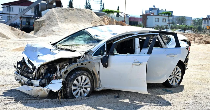 Osmaniye de derenin taşması sonucu sürüklenen araçlara ulaşıldı