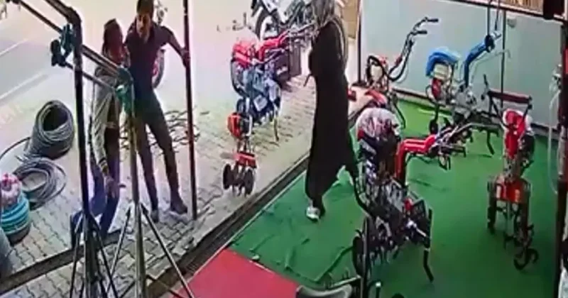 Olası kadın cinayetini canı pahasına araya giren esnaf engelledi