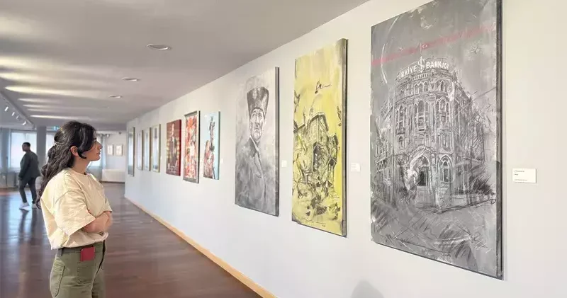 İktisadi Bağımsızlık Müzesi nde 19 Mayıs a özel Atatürk Portreleri sergisi açıldı