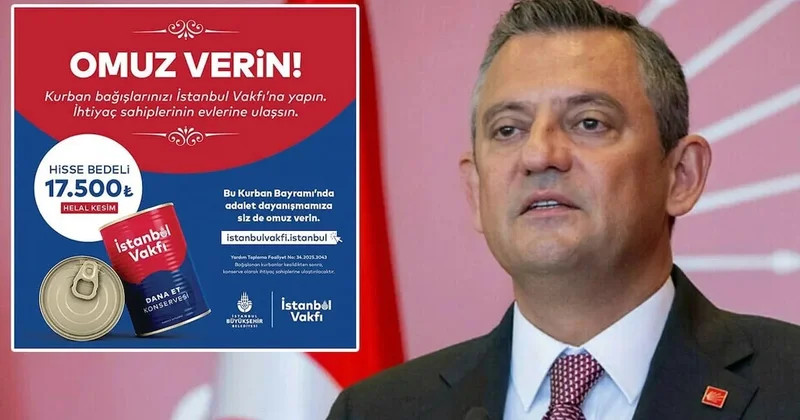 Özgür Özel den Kurban Bayramı çağrısı! Hissesini o vakfa bağışlayacak Sözcü Gazetesi