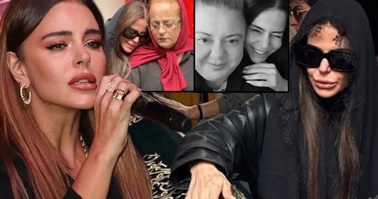 Simge Sağın ın kardeş acısı... Tabutuna yaslandı öylece kaldı!