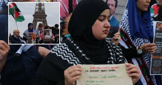 Gazze de öldürülen Filistinlilerin isimleri 3 ülkedeki 45 şehirde eş zamanlı okundu Dünya Haberleri