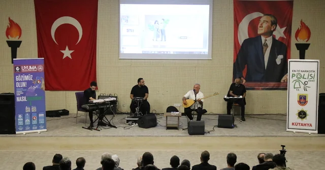 Domaniç te Bağımlılıkla Mücadelede Ailenin Önemi konulu seminer düzenlendi Kütahya Haberleri