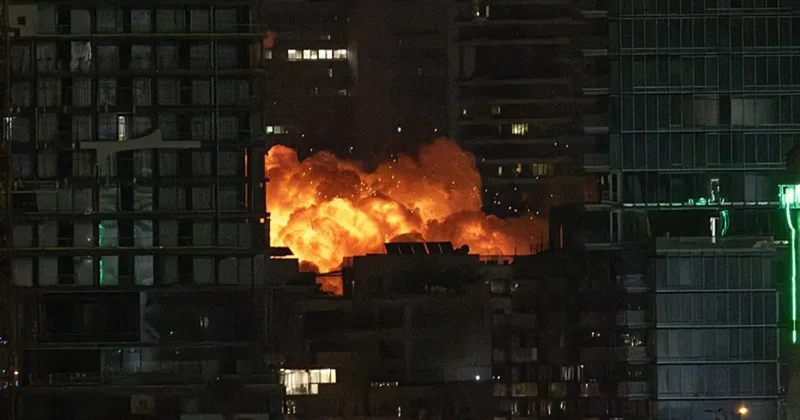 İsrail İran Savaşı Son Dakika: Orta Doğu alev topuna döndü! Tel Aviv yanıyor