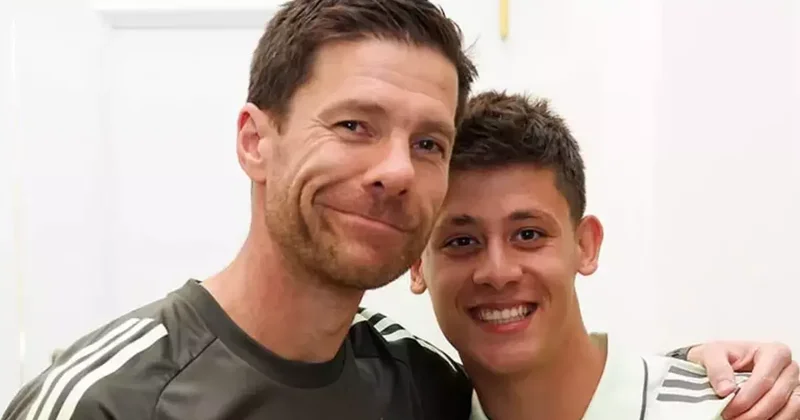 Xabi Alonso and Arda Güler meet at Real Madrid