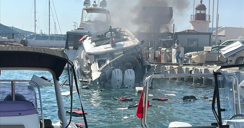 Bodrum da patlayan lüks teknenin sahibi ünlü iş insanı çıktı Sözcü Gazetesi