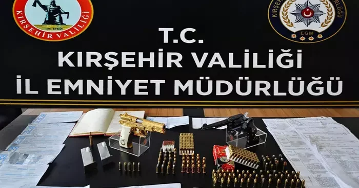 Kırşehir de yağma, tefecilik, dolandırıcılık operasyonu