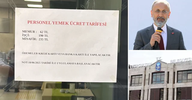 Eyüpsultan Belediyesi nde işçi yemeğine yüzde 850 zam İstanbul Haberleri