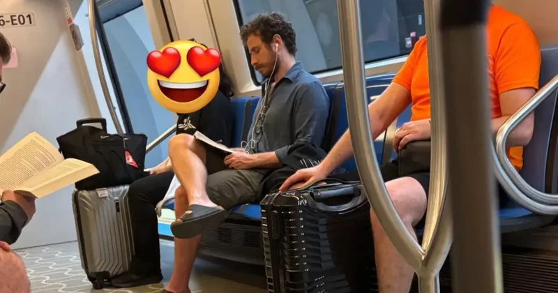 Metroda ünlü var! Cem Yiğit Üzümoğlu halkla iç içe yolculuk yaptı