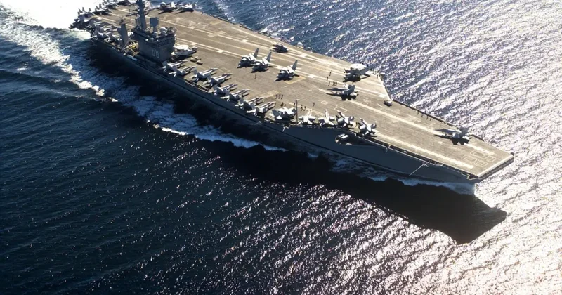 ABD Donanmasına ait USS Nimitz, Orta Doğu ya doğru yola çıktı