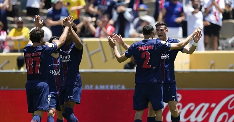 Paris Saint Germian, Atletico Madrid i farklı geçti!
