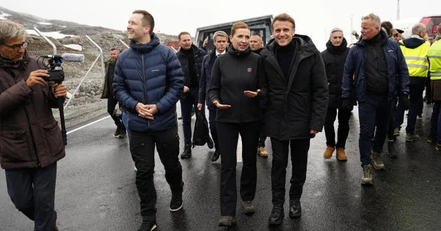Macron Trump ı karşısına aldı: Grönland ile dayanışma mesajı verdi Dünya Haberleri