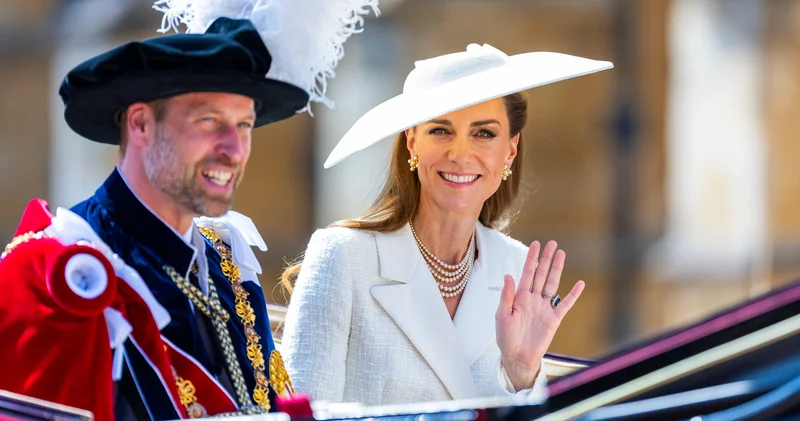 Kate Middleton, 2 yıl sonra Garter Nişanı törenine katıldı Magazin haberleri