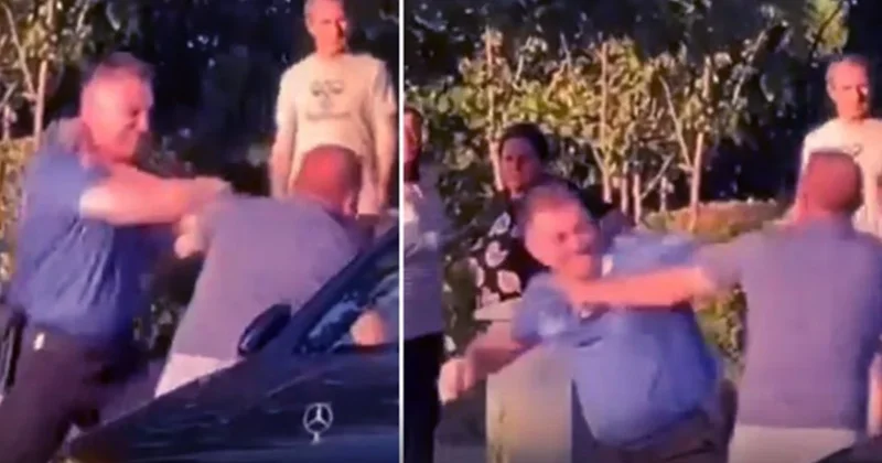 Polis ile iş insanı yumruk yumruğa kavga etti Sözcü Gazetesi