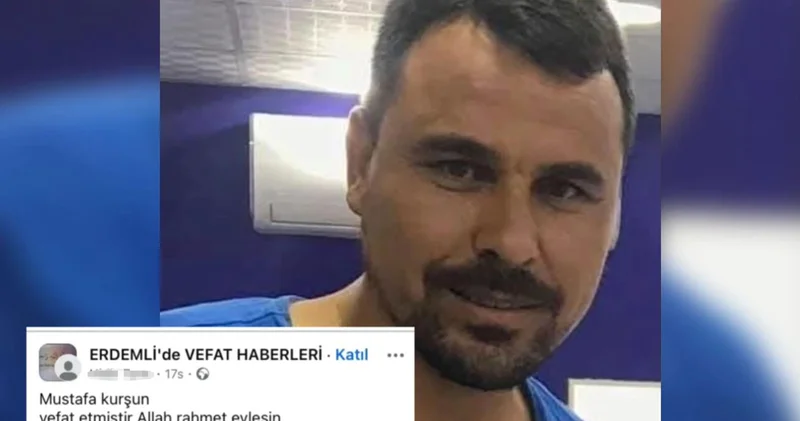 Yaşarken ölüm ilanı verilen 2 çocuk babası, neye uğradığını şaşırdı